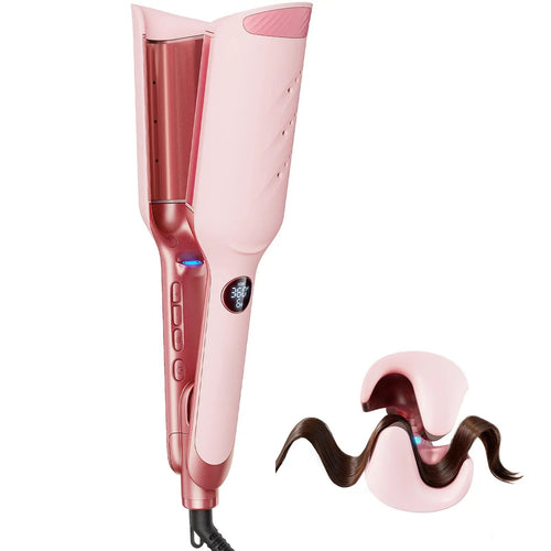 🔥Limited-Time Free Shipping!🔥3-Barrel Hair Waver Bundle – Effortless Beach Waves with Less Frizz & Heat Damage