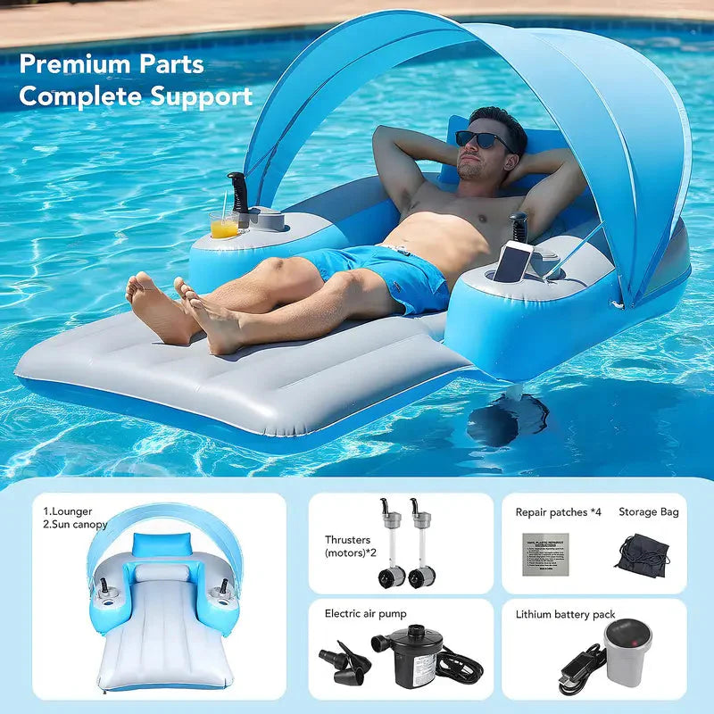 ☀️Summer Carnival 50% OFF- Brauch Motorized Summer Pool Cruiser🏊
