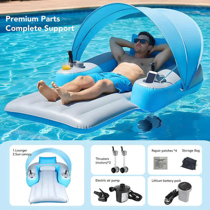 ☀️Summer Carnival 50% OFF- Brauch Motorized Summer Pool Cruiser🏊