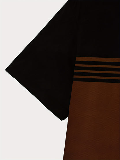 Men'S Casual Striped T-Shirt - \